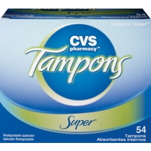 CVS Tampons Super