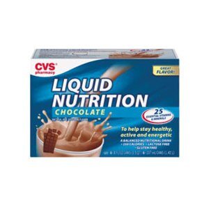 CVS Liquid Nutrition 6-Pack 8-Ounce Cans Chocolate