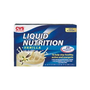 CVS Liquid Nutrition 6-Pack 8-Ounce Cans Vanilla