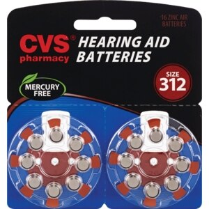 CVS Hearing Aid Batteries Size 312