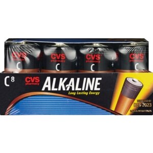 CVS Alkaline Batteries C 8-Pack