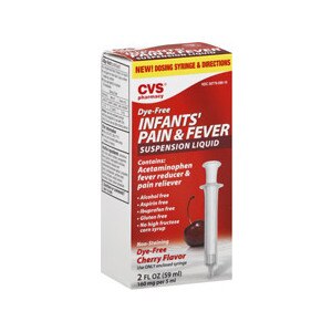 CVS Dye-Free Infants Pain Relief Liquid Cherry