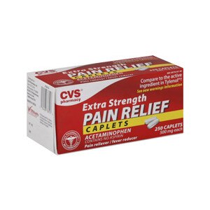 CVS Non-Aspirin Caplets Extra Strength