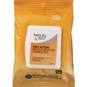 CVS Deep Action Makeup Remover Cloths, Oil Free