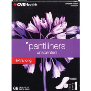CVS Pantiliners Unscented Super Absorbent Care Extra Long