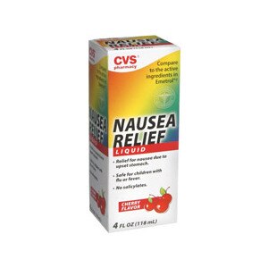 CVS Nausea Relief Liquid Cherry Flavor