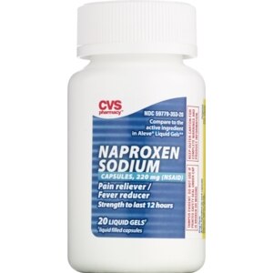 CVS Naproxen Sodium Liquidgels 220 mg