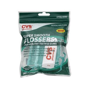 CVS Super Smooth Flossers for Healthy Teeth & Gums