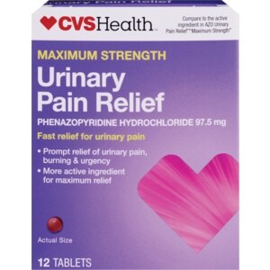 CVS Maximum Strength Urinary Pain Relief Tablets
