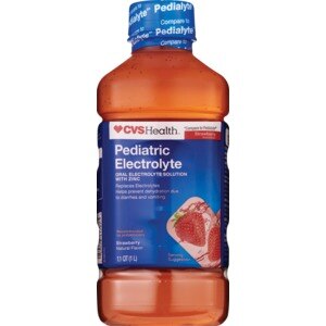 CVS Pediatric Electrolyte Liquid Strawberry
