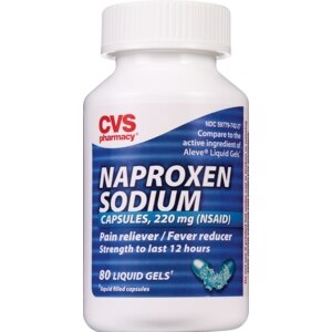 CVS Naproxen Sodium Liquidgels 220 mg