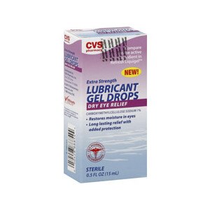 CVS Extra Strength Lubricant Gel Drops Dry Eye Relief