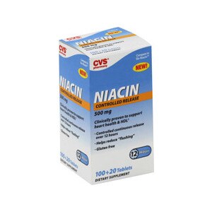 CVS Niacin Controlled Release Tablets 500 mg