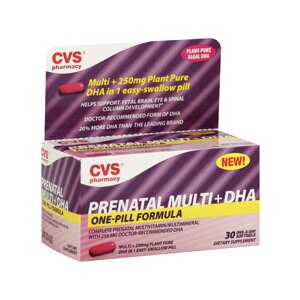 CVS Prenatal Multi + DHA Softgels