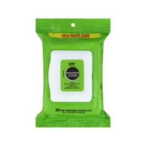 CVS Detoxifying Cleansing Towelettes, Oil Free