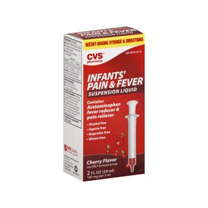 CVS Infants' Pain Relief Suspension Drops Cherry
