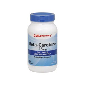 CVS Beta Carotene 15 Mg Softgels