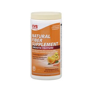 CVS Smooth Texture Natural Fiber Supplement Orange