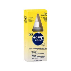 cvs scalp relief unscented liquid clear