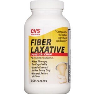 CVS Fiber Laxative Caplets Plus Calcium