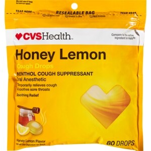 CVS Cough Drops Honey Lemon Value Size