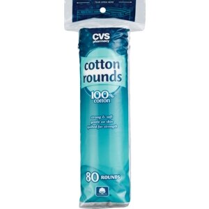 CVS Cotton Rounds, 100% Cotton