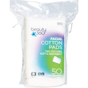 CVS Large Cotton Facial Pads, 100% Cotton