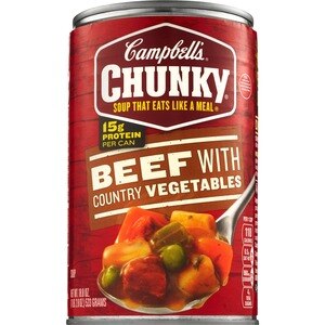 Campbell's Chunky Soup Beef With Country Vegetables