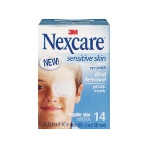 Nexcare Sensitive Skin Eye Patch, Regular Size