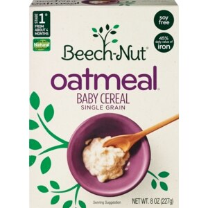 Beech-Nut Homestyle Oatmeal Baby Cereal Stage 1
