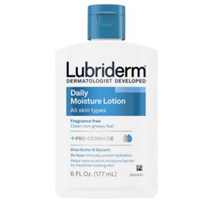 Lubriderm Daily Moisture Lotion For Normal to Dry Skin Frangrance Free