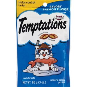 Whiskas Temptations Savoury Salmon Cat Treats