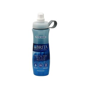 Brita Water Filtration System Bottle, Aqua
