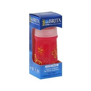 Brita Kids' Bottle Water Filtration System, Pink