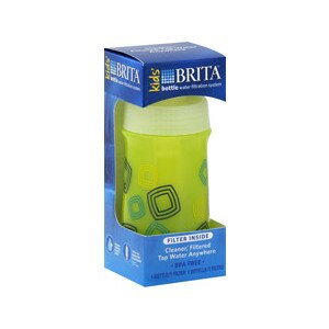 Brita Kids' Bottle Water Filtration System, Green