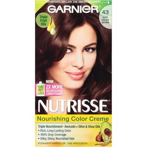 Nutrisse Haircolor - 43 Cocoa Bean (Dark Golden Brown)