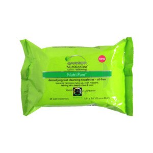 Garnier Nutritioniste Nutri-Pure - Toallitas de limpieza