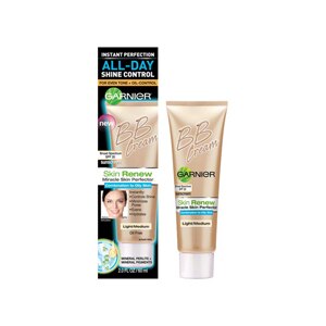 Garnier Skin Renew Miracle Skin Perfector BB Cream: Combination to Oily, Light/Medium