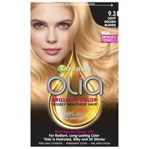 Garnier Olia Oil Powered Permanent Haircolor, 9.3 Light Golden Blonde