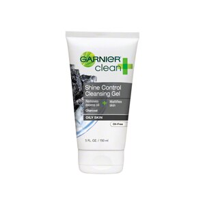 Garnier Clean + Shine Control Cleansing Gel for Oily Skin, Oil-Free