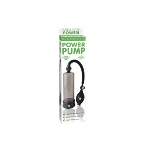 Pipedream Products Beginners Power Pump Smoke Black