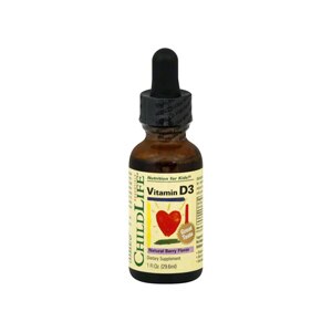 Child Life Vitamin D3, Berry Flavor