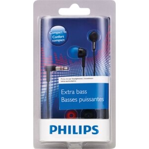 Philips In Ear Headphones, Dynamic Bass