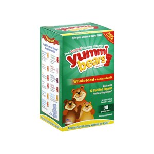 Yummi Bears Whole Food & Antioxidants Gummy Bear Vitamins
