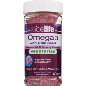 Slice of Life Omega-3 with Chia Seed Gummy Slices