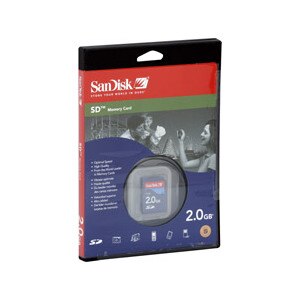 Sandisk Memory Card SD 2.0 GB