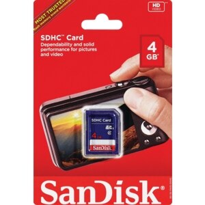 SanDisk SDHC Card 4GB