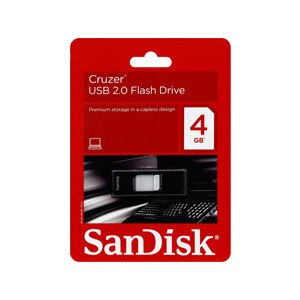 SanDisk Cruzer USB 2.0 Flash Drive 4 GB