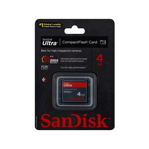 SanDisk Ultra CompactFlash Card 4GB