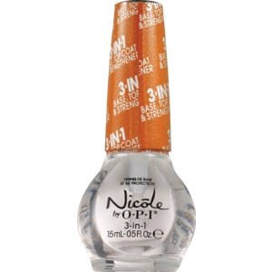 Nicole by OPI 3-in-1 Base, Top Coat & Strengthener